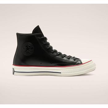 Converse Color Kožené Chuck 70 Hi Cierne - Panske Vysoké Tenisky